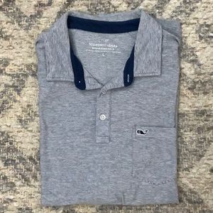 Mens Vineyard Vines Edgartown Short Sleeve Polo size large